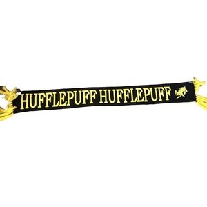 Universal Studios Harry Potter Hufflepuff Reversible Scarf Black Yellow